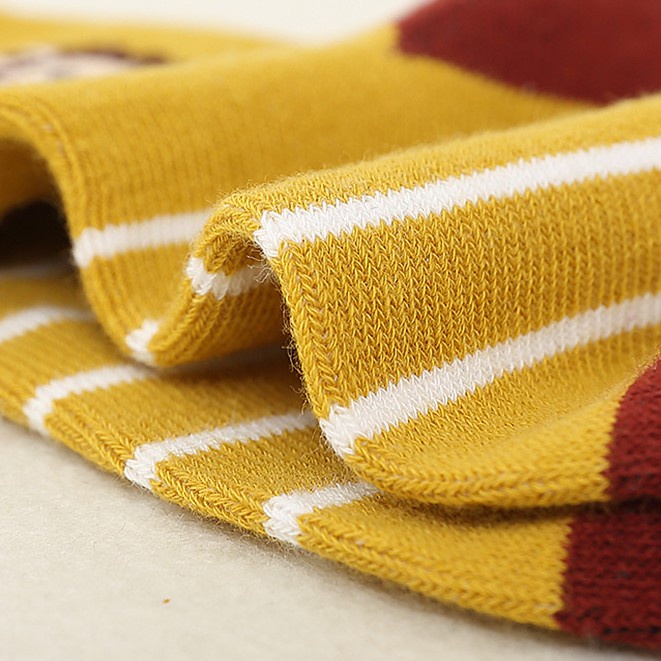 Set 5 Đôi Vớ Cotton Thấm Hút Mồ Hôi Thoáng Khí Thời Trang Cho Bé Trai Và Gái 1-12 Tuổi