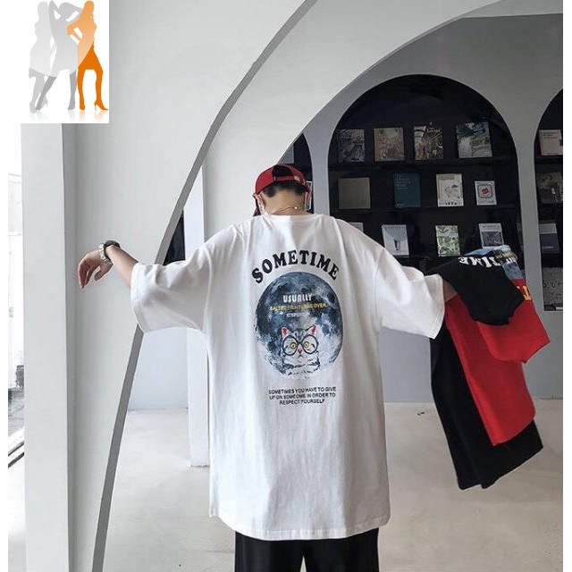 [Có full video] Áo thun unisex SOMETIME form rộng tay lỡ - Trùm Chuyên Sỉ Thời Trang - 20315911 | BigBuy360 - bigbuy360.vn