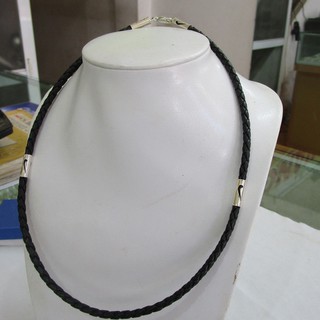 Dây chuyền nam bằng da DNDB003