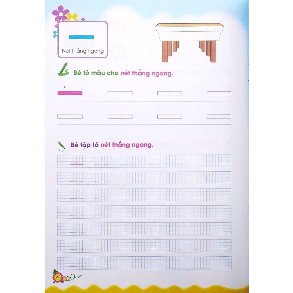 Sách - Cùng Bé Bước Vào Lớp 1 - Bé Tập Tô Nét Cơ Bản