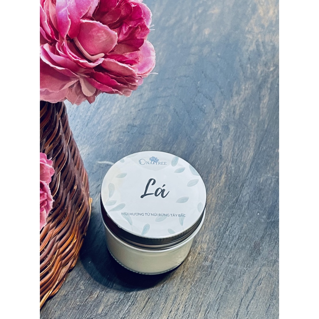 Nến Thơm Tinh Dầu Tây Bắc Hương Lá ONATREE Không Hương Liệu Không Hoá Chất 50g-220g
