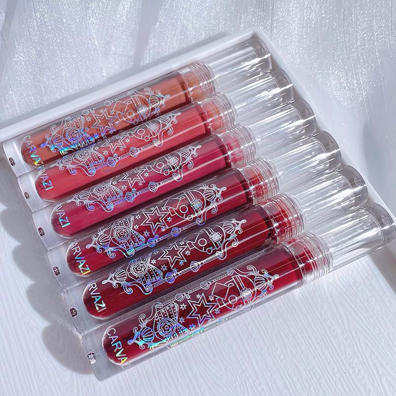 Son kem bóng CARVAZI mềm mướt căng mọng Tarot Liuguang Lip Glaze lâu trôi CAVA01