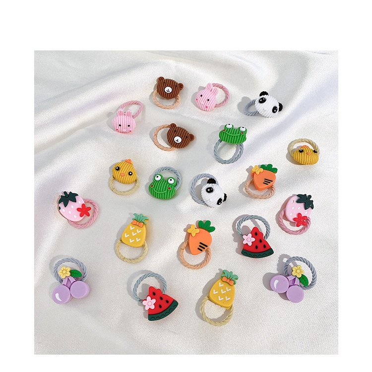 GG Xô 50 Dây Buộc Tóc Co Giãn Phong Cách Hàn Quốc 2022 Cho Bé Gái Giao Ngẫu Nhiên - Dumi Shop