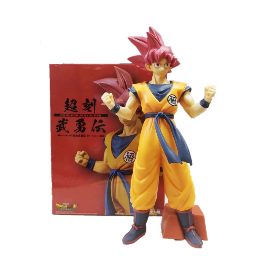 Mô hình nhân vật Dragon Ball - Red Hair Goku (22CM)