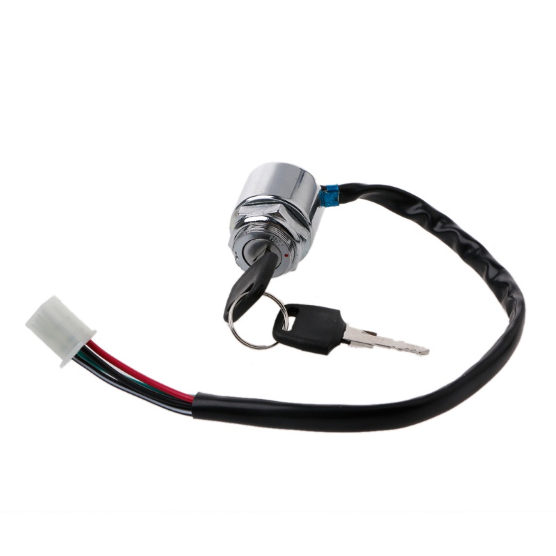 Bộ Đánh Lửa Khởi Động 4 Dây Cho Nút Công Tắc Chìa Khóa Xe atv