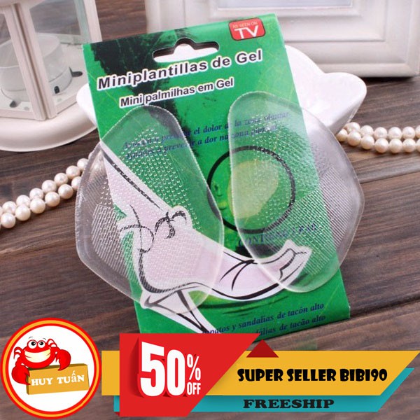 Combo 4 miếng lót giày silicon êm chân (LGX01)