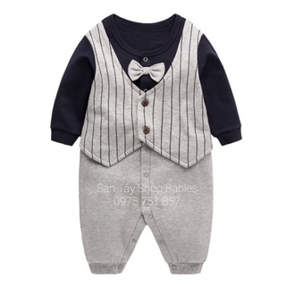 body len mỏng gấu cho bé