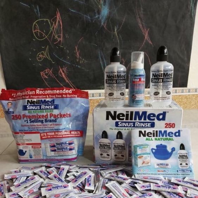 Set xịt mũi neimed