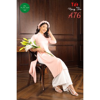 [Mã AT6] Áo Dài Lụa Tây Thi Hồng