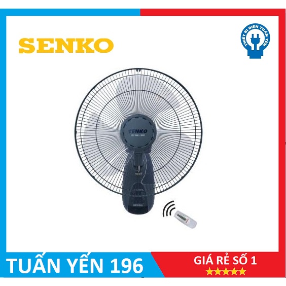 Quạt Treo Tường Điều Khiển Từ Xa SENKO TR1628 - TR1683