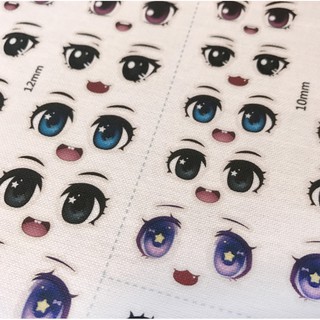 Mắt dán vải 3D