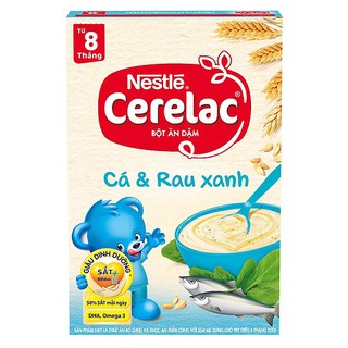 Bột ăn dặm Nestle Cerelac các vị