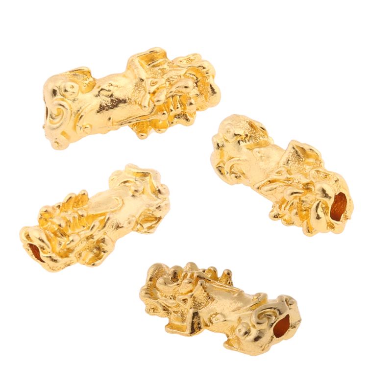 Set 10 Hạt Cườm Xỏ Lỗ Xỏ Dây May Mắn