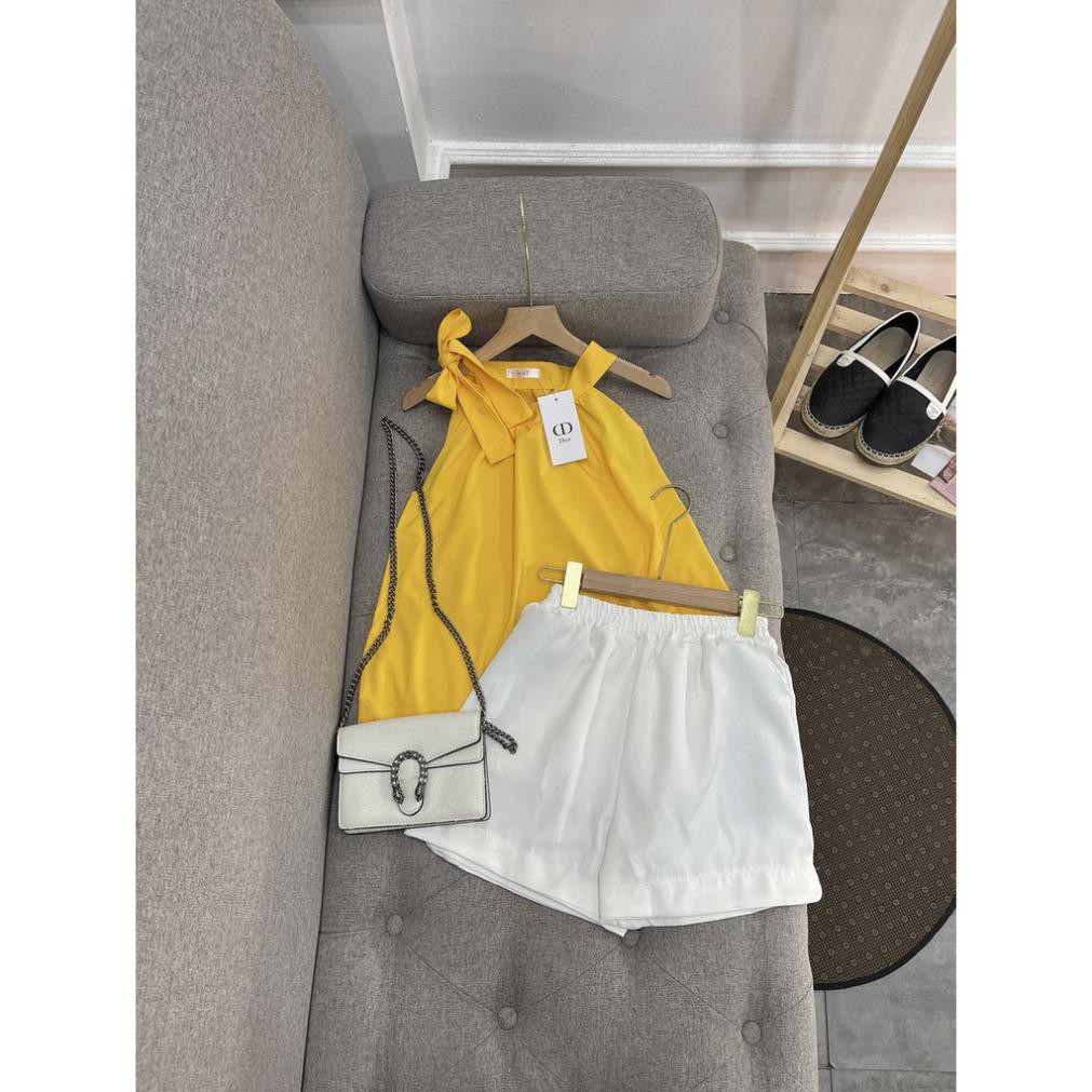 Set đồ nữ cá tính, set quần sóc áo quây đi chơi sang chảnh mùa hè đẹp 8A00090 THVVN | BigBuy360 - bigbuy360.vn