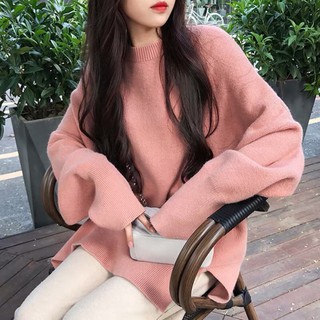 Ulzzang áo len oversize m0102