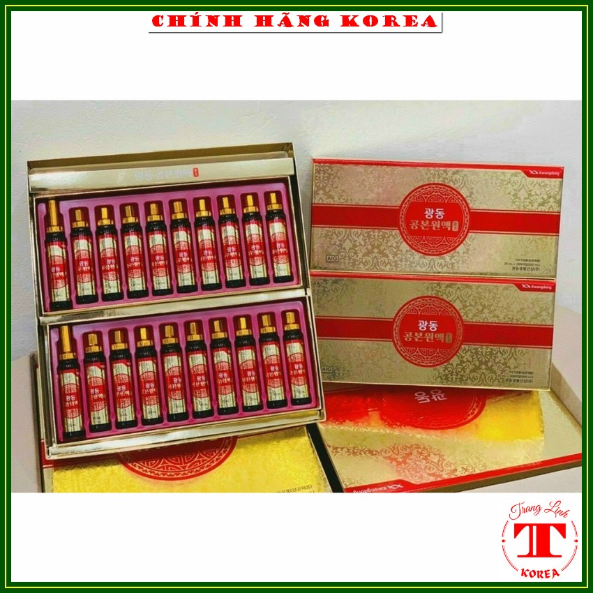 Bổ dược Kwangdong hàn quốc thượng hạng, hộp 60 ống - Bổ thận, tăng cường sinh lý, sức khỏe, phòng ung thư - tranglinh
