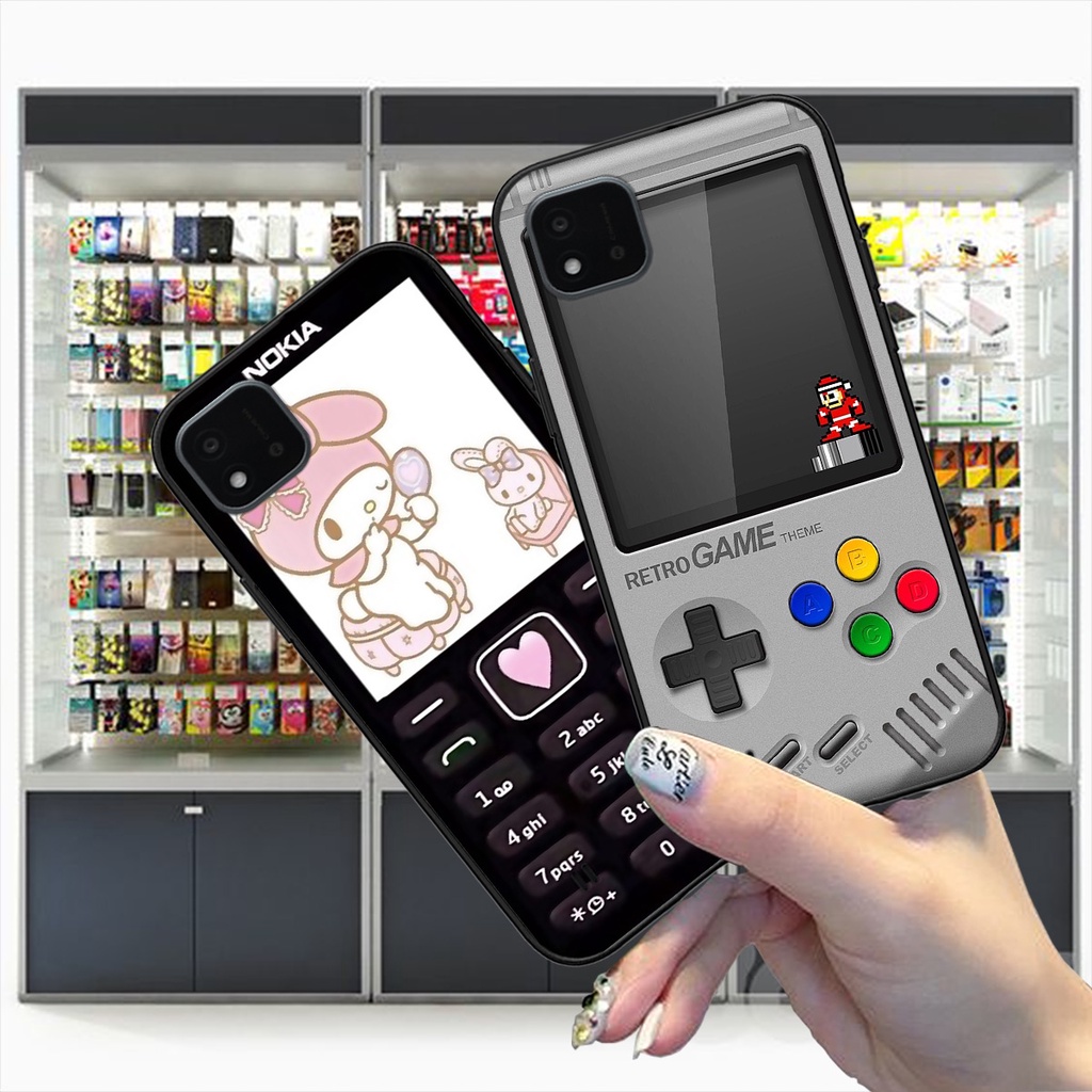 Ốp Realme C20 / C11 2021 bộ hình điện thoại nokia huyền thoại , BTS , Vpop cute