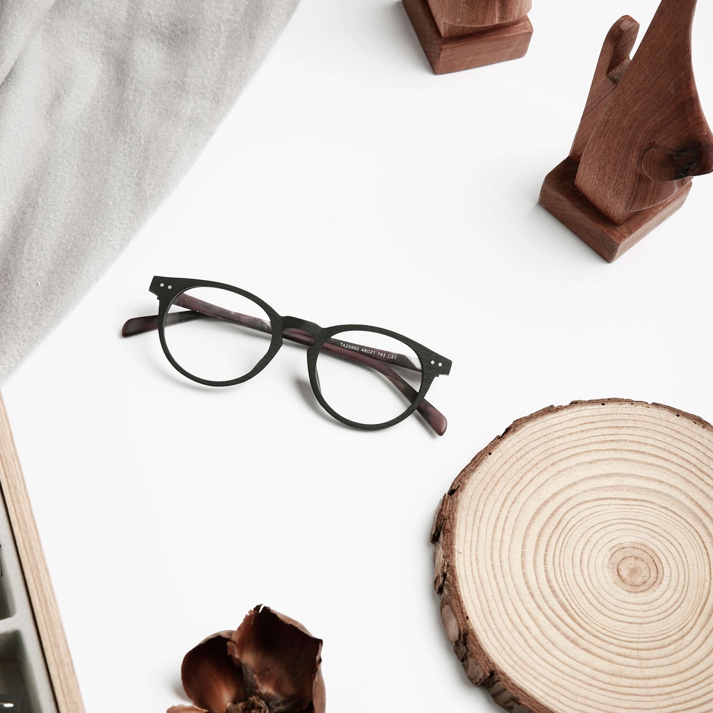 Kính gỗ dáng giọt nước MINIWOOD thời trang nam nữ cá tính, chính hãng
