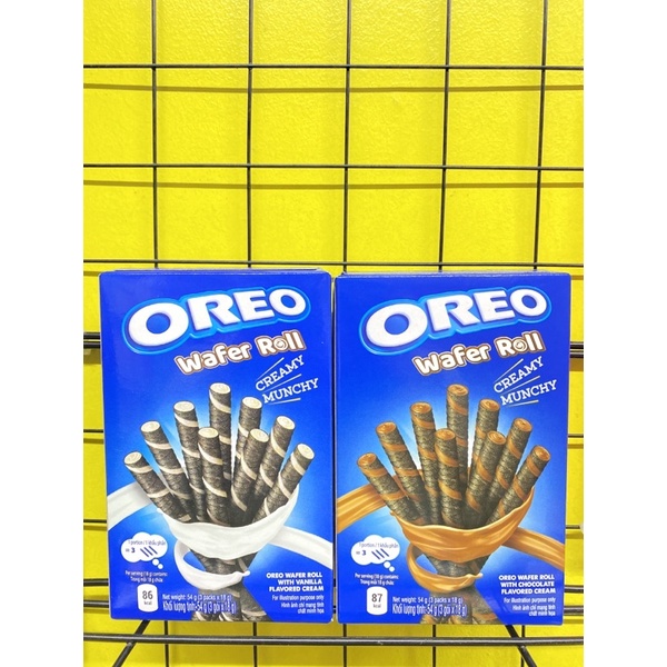 Hộp 3 gói bánh quế Oreo Wafer Roll 18g