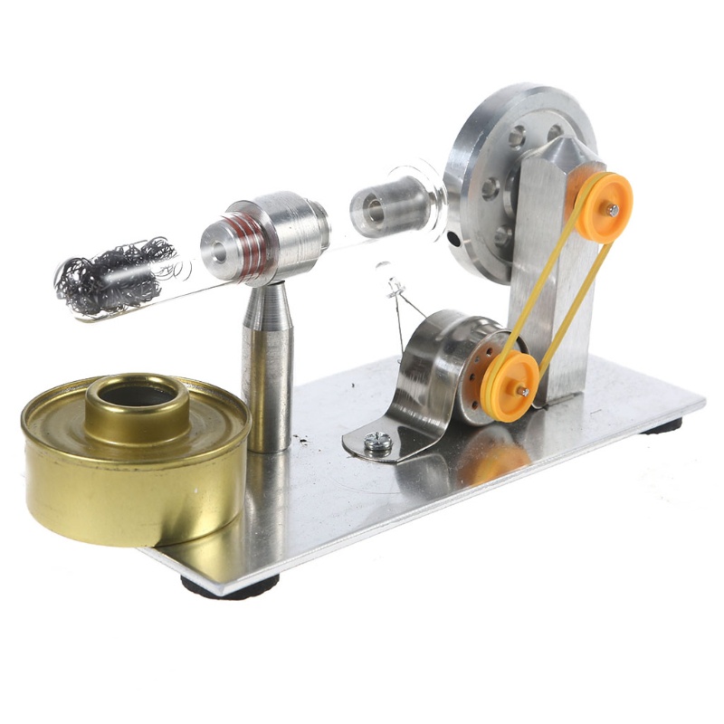 Mô Hình Động Cơ Stirling Xi Lanh Đơn Công Nghệ Cao Đồ Chơi Giáo Dục Cho Bé