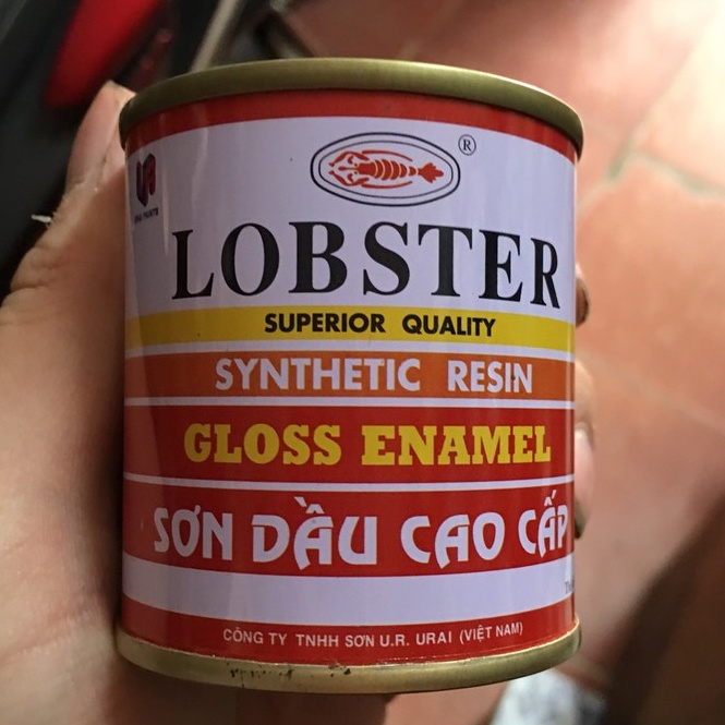 Sơn dầu LOBSTER 70ml nhiều màu tặng kèm Chổi quét