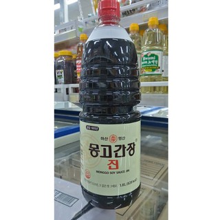 xì dầu chấm monggo jin hàn quốc 1,8l