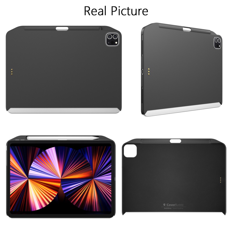 Bao Da Máy Tính Bảng Có Ngăn Đựng Bút Cảm Ứng Cho iPad Air 5 & 4 2022-2020 10.9"