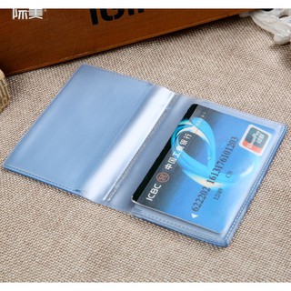 Ví đựng thẻ da PU nhiều màu