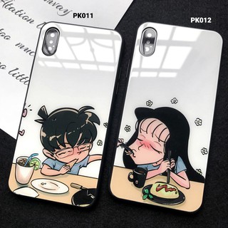 [ Freeship từ 50K] Ốp lưng kính in hình Conan - iPhone 6/6S - 6 Plus/ 6S Plus - 7/ 8 - 7 Plus/ 8 Plus - X/ XS/ XS Max