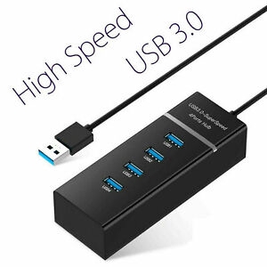 Bộ Chia 4 Cổng Usb 3.0 Tốc Độ Cao Cho Laptop Pc Max Os