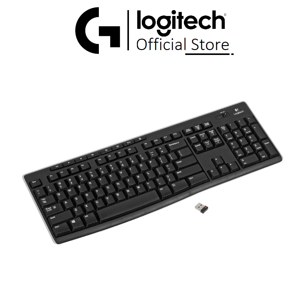 Bàn phím không dây Logitech K270 Wireless Keyboard - Bảo hành 3 năm chính hãng