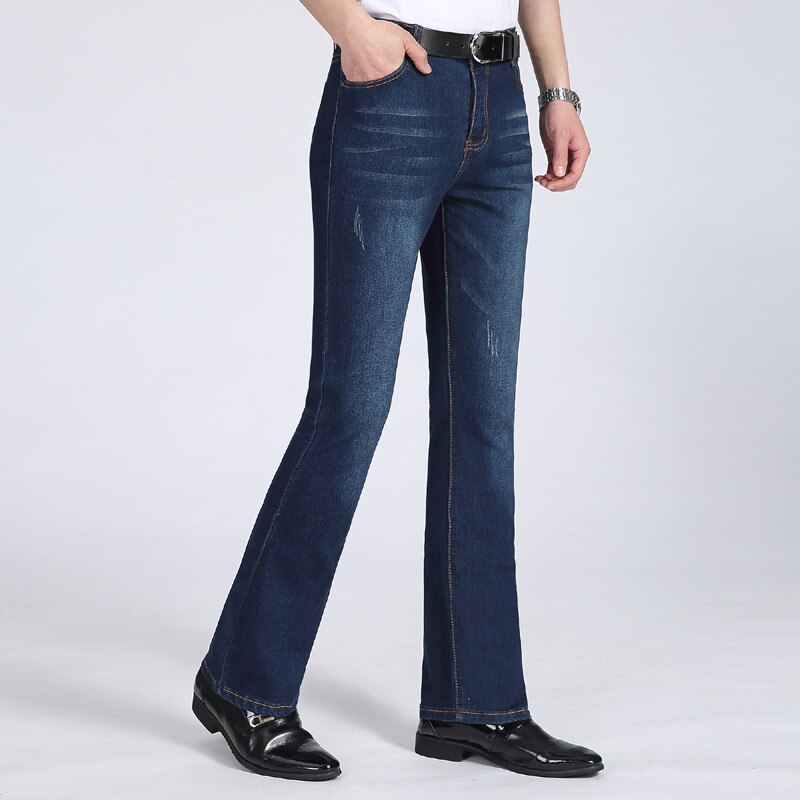 Quần Jeans Dài Ống Loe Thời Trang Cho Nam Size 28-37