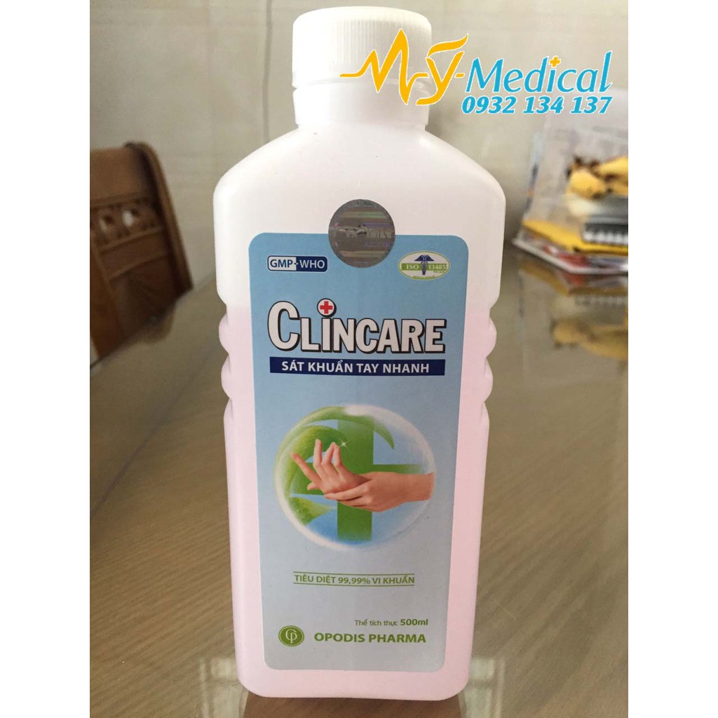 Sát khuẩn tay nhanh Clincare 500 ml