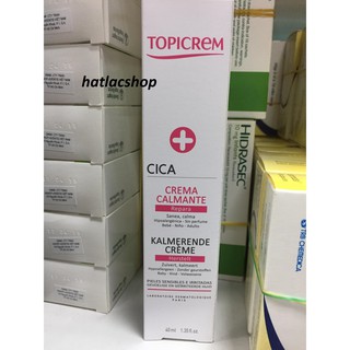 Kem làm lành da, chống nhiễm khuẩn Topicrem CICA Repair Cream 40ml