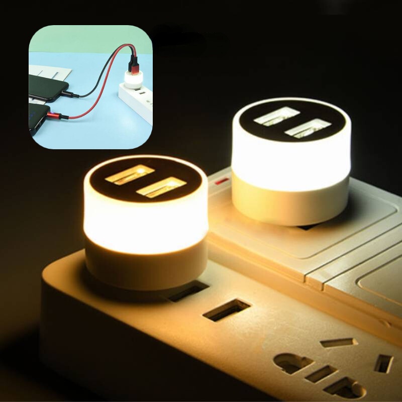 Đèn Led USB Mini Bảo Vệ Mắt Dùng Đọc Sách Tiện Dụng Cho Xe Hơi / Máy Tính Điện Thoại