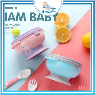 Bát Ăn Dặm Chống Đổ Cho Bé