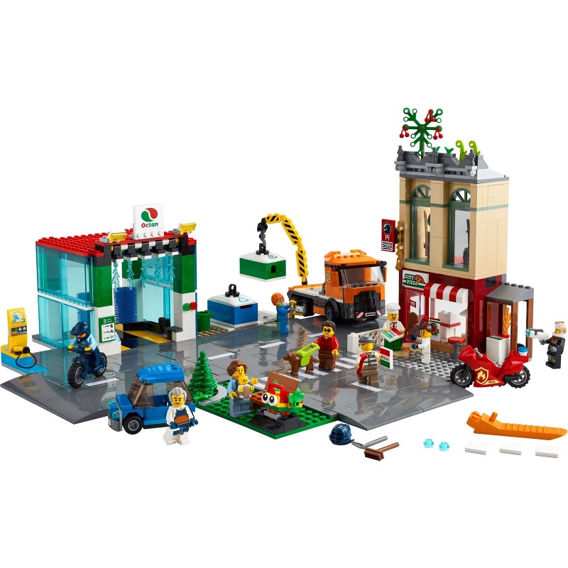Lego City 60292 - Town Center - Bộ xếp hình Lego Trung tâm thành phố