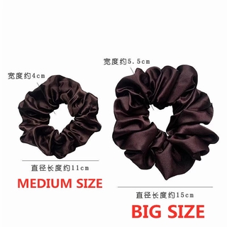1 Dây Buộc Tóc Co Dãn Bằng Lụa Satin