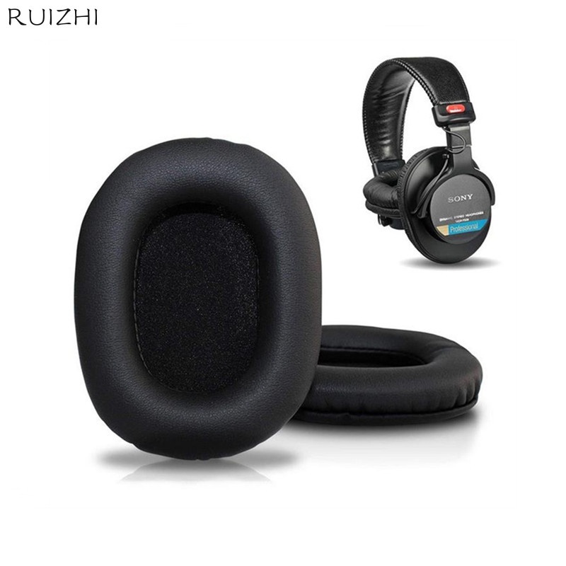 Miếng đệm tai bằng da mềm cho Sony MDR-V6 MDR-7506 MDR-CD900ST Thay thế Earpads Memory Foam Ear Cove