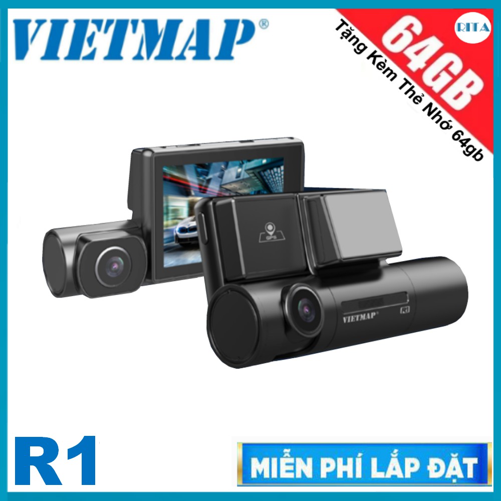 [MIỄN PHÍ LẮP ĐẶT] Camera Hành Trình Vietmap R1