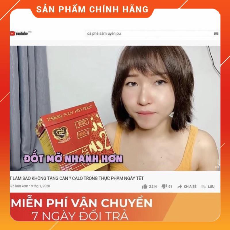 Cà Phê Sâm Hàn Quốc chính hãng 30 gói ( GINSENG COFFEE)