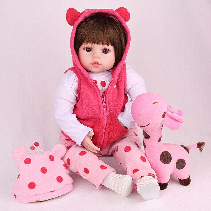 Búp Bê Em Bé Bằng Silicon 48cm / 58cm