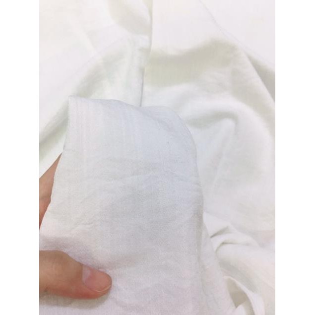 [ Mã FAMAYWA2 giảm 10K đơn 50K] Váy maxi nữ 2 dây shynstores bản to đan chéo lưng form rộng chất đẹp màu trắng  ཾ