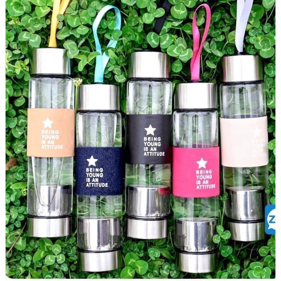 Bình Thủy Tinh Pha Trà, Có Ngăn Lưới Lọc Pha Trà Tiện Dụng 450ml | BigBuy360 - bigbuy360.vn