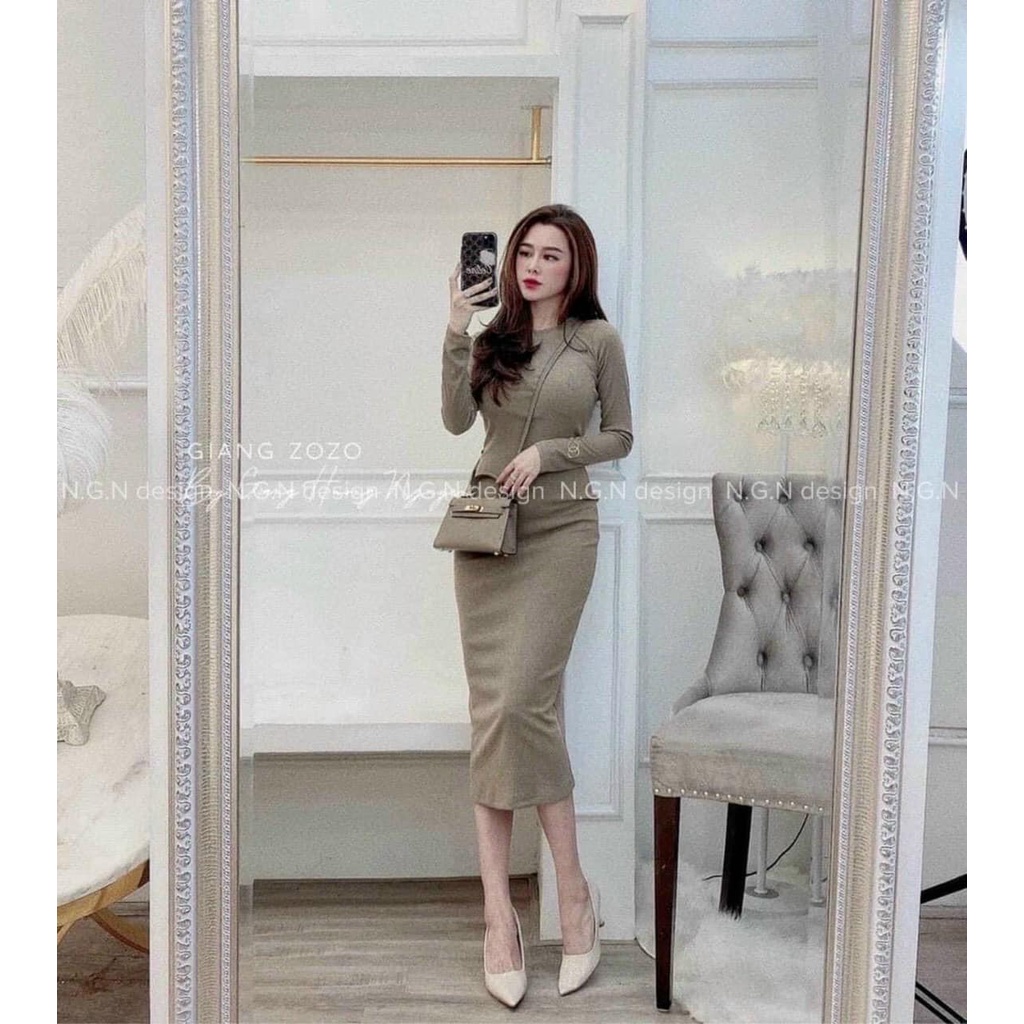 VÁy vody Tay Thêu X 2 màu(kèm ảnh thật,video)