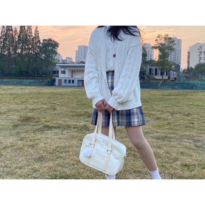 Áo khoác len lolita JK siêu xinh Form to☘️ Có ảnh thật sẵn