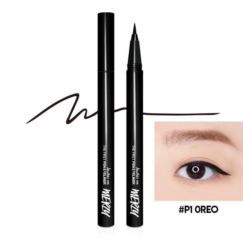 Bút Kẻ Mắt Nước Chống Trôi Merzy Another Me The First Pen Eyeliner 0.5g