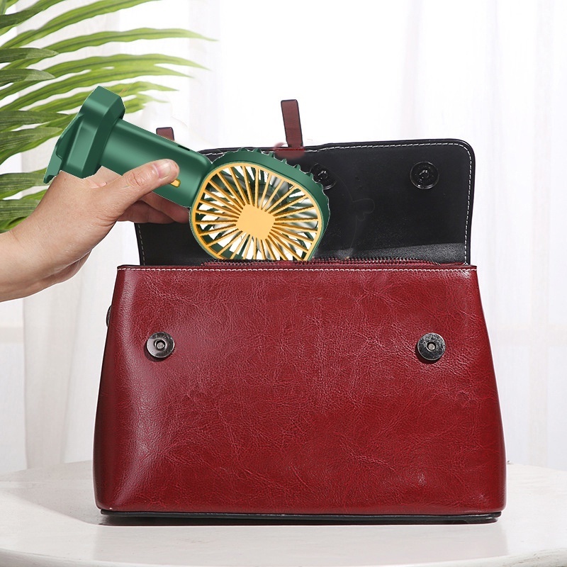 Quạt Điện Mini 3 Tốc Độ Để Bàn Không Gây Tiếng Ồn Kèm Đế Đỡ