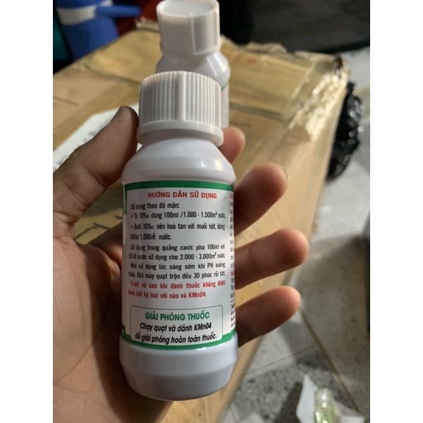 Thuốc cá chai, duyệt cá tạp Gel saponin cực mạnh