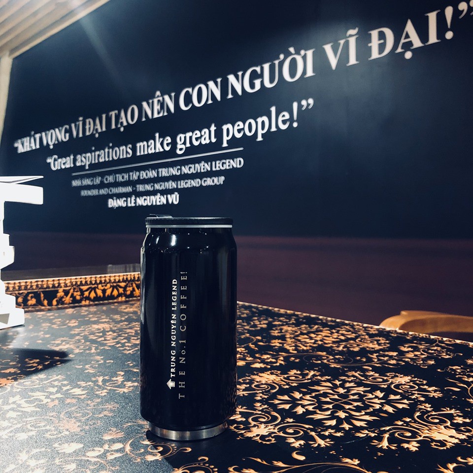 Bình giữ nhiệt cao cấp inox Trung Nguyên Legend